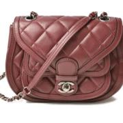 Chanel Vintage Pre-owned Laeder chanel-vskor Red, Dam