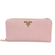 Prada Vintage Pre-owned Laeder plnbcker Pink, Dam