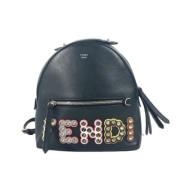 Fendi Vintage Pre-owned Laeder fendi-vskor Black, Dam