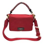 Bally Pre-owned Pre-owned Tyg axelremsvskor Red, Dam