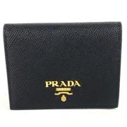 Prada Vintage Pre-owned Laeder plnbcker Black, Dam