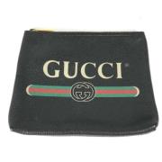 Gucci Vintage Pre-owned Laeder gucci-vskor Black, Dam