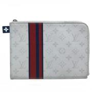 Louis Vuitton Vintage Pre-owned Tyg louis-vuitton-vskor White, Dam