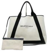 Balenciaga Vintage Pre-owned Tyg balenciaga-vskor Beige, Dam