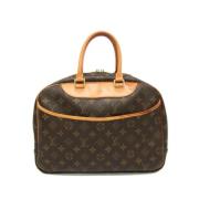 Louis Vuitton Vintage Pre-owned Canvas louis-vuitton-vskor Brown, Dam