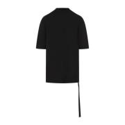 Rick Owens Svart Jumbo Kortärmad T-shirt Black, Herr