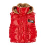 Dsquared2 Röd Puffer Dunjacka Red, Dam