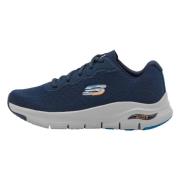 Skechers Arch Fit Infinity Sneakers Blue, Herr