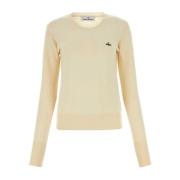 Vivienne Westwood Ivory Bomullsblandning Tröja White, Dam