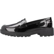 Geox Snygga Loafers för Kvinnor Black, Dam