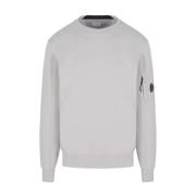 C.p. Company Diagonal Raised Sweatshirt i Grå Gray, Herr