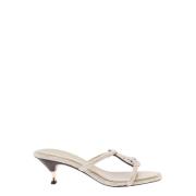 Tory Burch Rhinestone Slip-On Sandaler Grå Gray, Dam