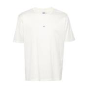 C.p. Company Vit Jersey No Gravity T-shirt White, Herr