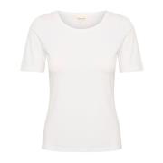 Part Two Vit Båthals T-shirt White, Dam