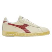 Diadora Spel L Låg Vaxade Sneakers Beige, Herr