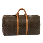 Louis Vuitton Vintage Pre-owned Canvas resvskor Brown, Dam