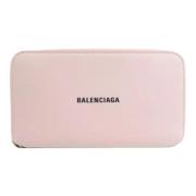 Balenciaga Vintage Pre-owned Laeder plnbcker Pink, Dam