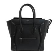 Celine Vintage Pre-owned Canvas celine-vskor Black, Dam