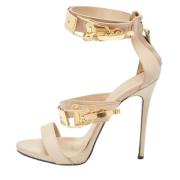 Giuseppe Zanotti Pre-owned Pre-owned Laeder sandaler Beige, Dam