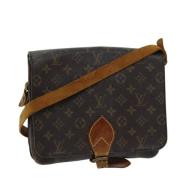 Louis Vuitton Vintage Pre-owned Canvas louis-vuitton-vskor Brown, Dam