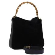 Gucci Vintage Pre-owned Mocka gucci-vskor Black, Dam