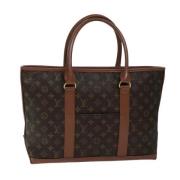 Louis Vuitton Vintage Pre-owned Canvas totevskor Brown, Dam