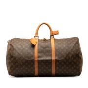 Louis Vuitton Vintage Pre-owned Canvas louis-vuitton-vskor Brown, Dam