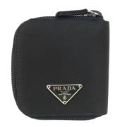 Prada Vintage Pre-owned Nylon plnbcker Black, Dam