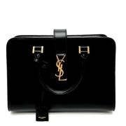 Yves Saint Laurent Vintage Pre-owned Laeder axelremsvskor Black, Dam