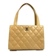 Chanel Vintage Pre-owned Laeder chanel-vskor Brown, Dam