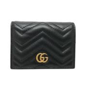 Gucci Vintage Pre-owned Laeder plnbcker Black, Dam