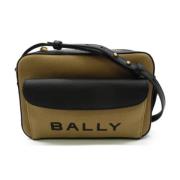 Bally Pre-owned Pre-owned Tyg axelremsvskor Brown, Dam