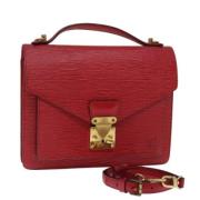 Louis Vuitton Vintage Pre-owned Laeder louis-vuitton-vskor Red, Dam