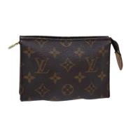 Louis Vuitton Vintage Pre-owned Canvas necessrer Brown, Dam