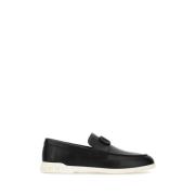 Valentino Garavani Stiliga Loafers för Män Black, Herr