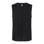 Soyaconcept Sleeveless Tops Black, Dam