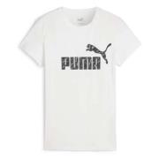 Puma Ess+ Animal T-shirt White, Dam