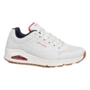 Skechers Uno Stand On Air Sneakers White, Herr