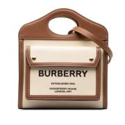 Burberry Vintage Pre-owned Laeder handvskor Beige, Dam