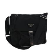 Prada Vintage Pre-owned Nylon prada-vskor Black, Dam