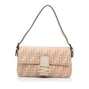 Fendi Vintage Pre-owned Ylle handvskor Brown, Dam