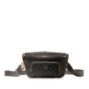 Gucci Vintage Pre-owned Laeder crossbodyvskor Brown, Dam