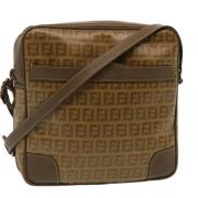 Fendi Vintage Pre-owned Canvas fendi-vskor Beige, Dam