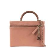 Chanel Vintage Pre-owned Laeder handvskor Pink, Dam