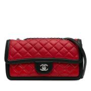 Chanel Vintage Pre-owned Laeder axelremsvskor Red, Dam