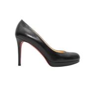 Christian Louboutin Pre-owned Pre-owned Laeder klackskor Black, Dam