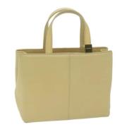 Burberry Vintage Pre-owned Laeder handvskor Beige, Dam