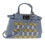 Fendi Vintage Pre-owned Laeder fendi-vskor Blue, Dam