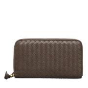 Bottega Veneta Vintage Pre-owned Laeder plnbcker Brown, Dam