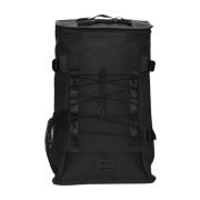 Rains Sportig Trail Mountaineer Bag i svart Black, Unisex